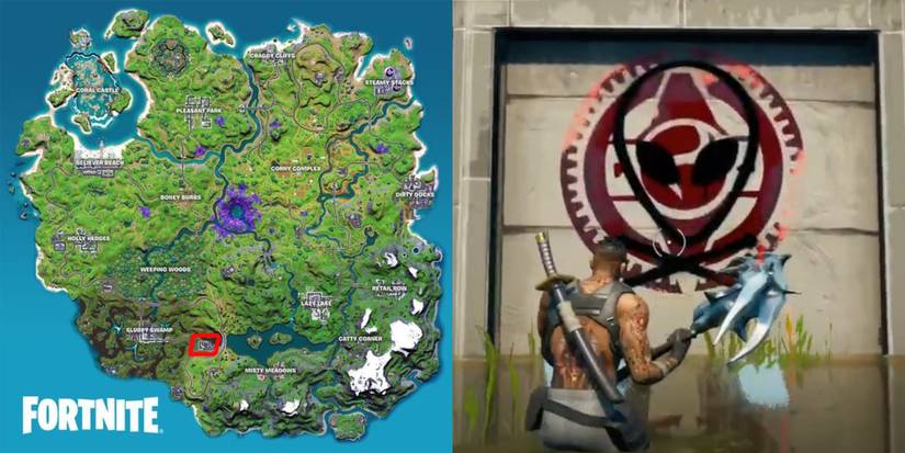 fortnite graffiti hydro 16 location