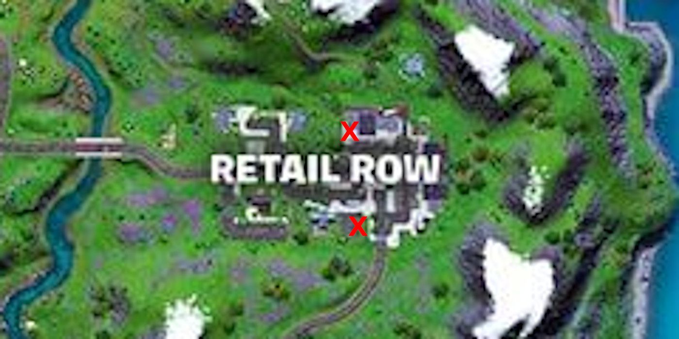 Fortnite Rubber Duck Locations in Retail Row Pleasant Park and