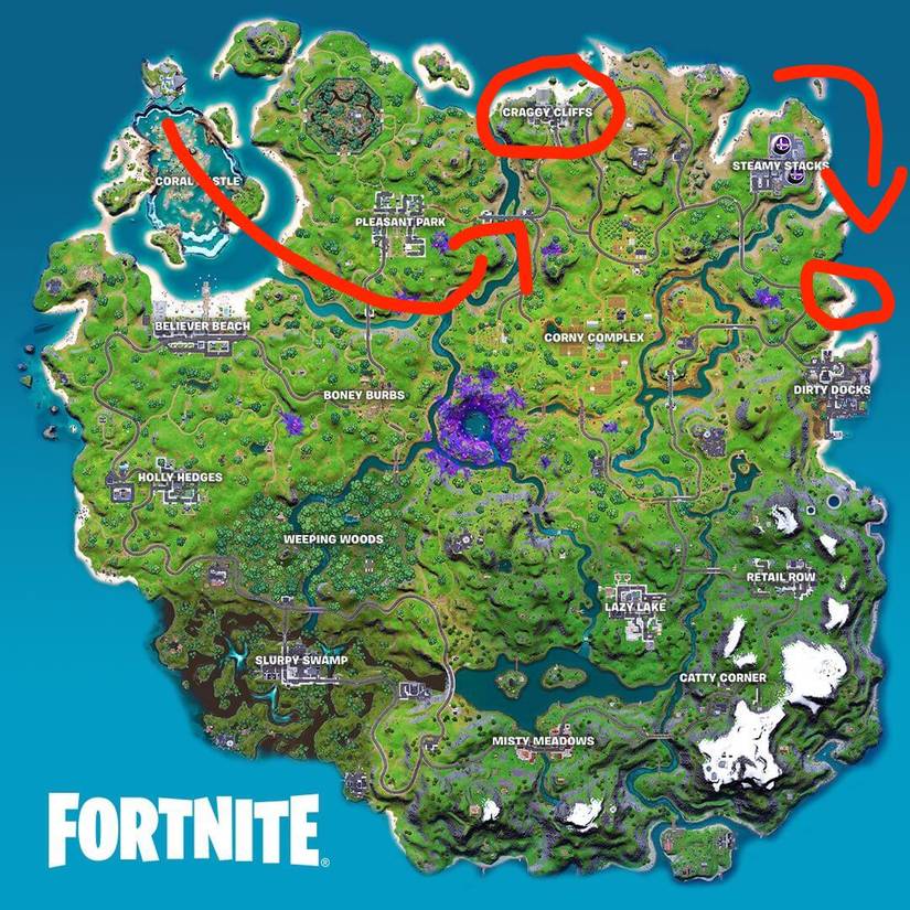 fortnite season 7 map