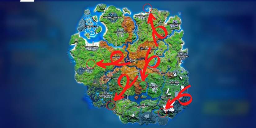 fortnite spooky tv set locations