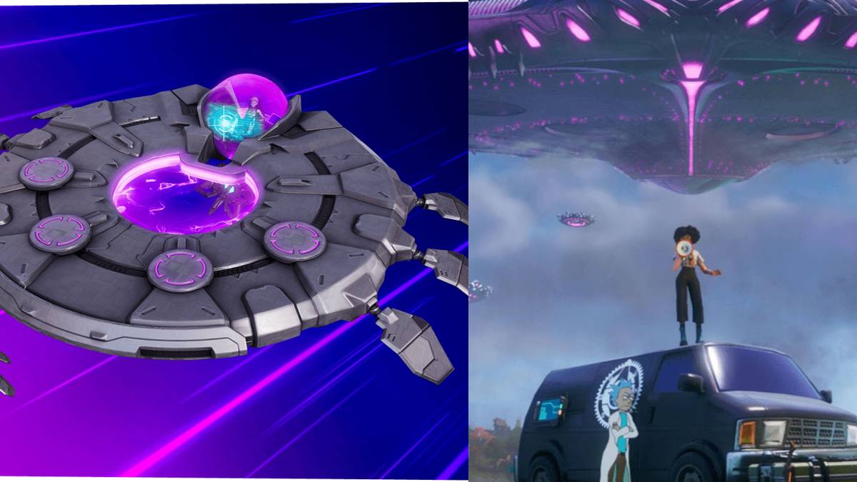 fortnite ufo has low gravity dungeon