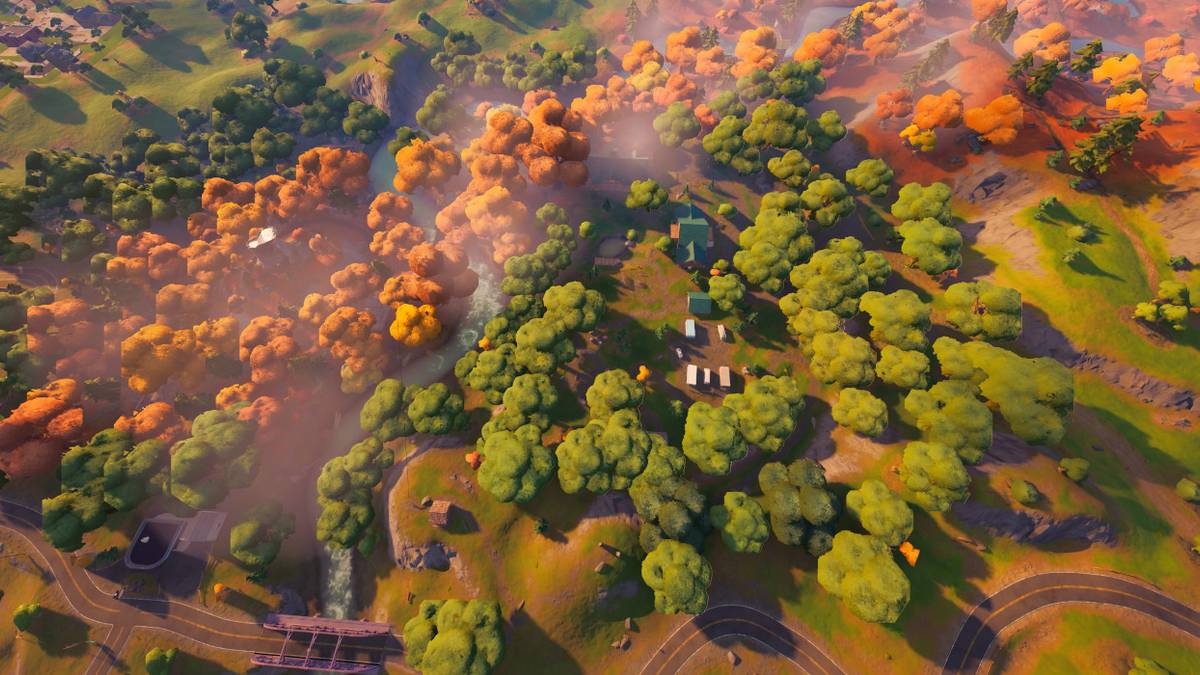 fortnite interact with a dead drop in weeping woods