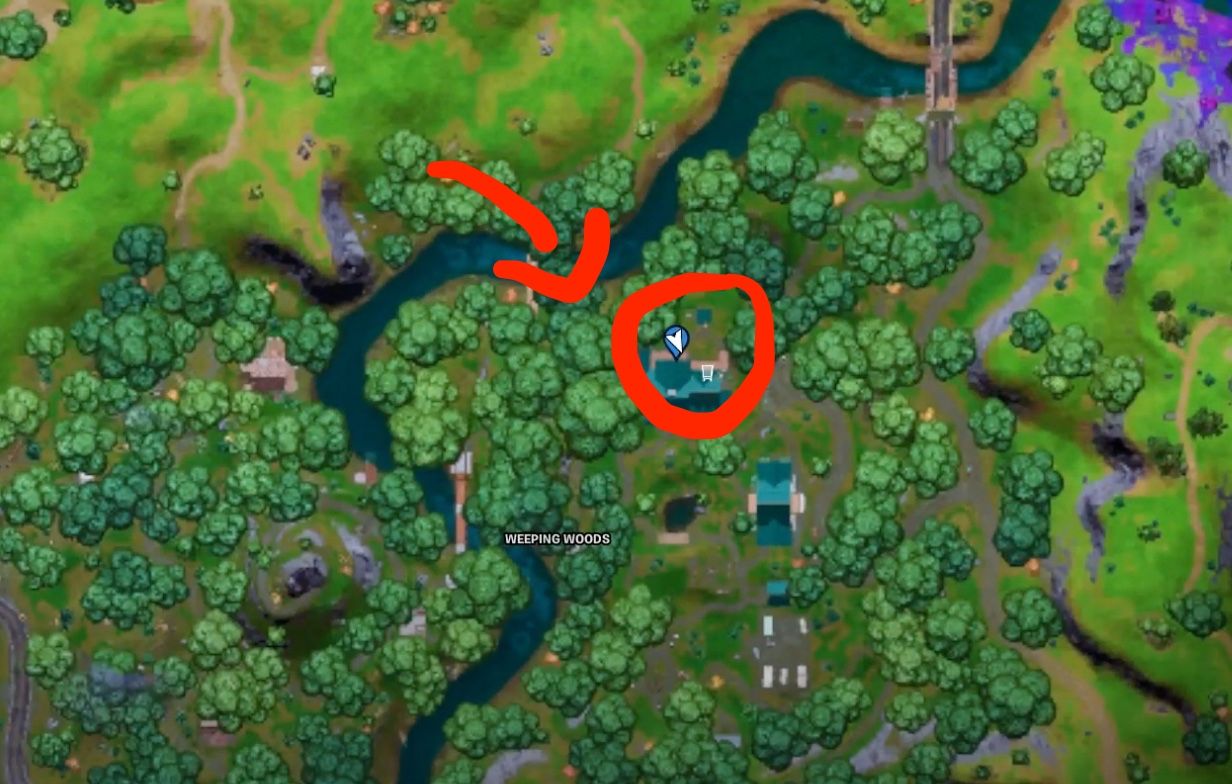 fortnite weeping woods missing person sign 1