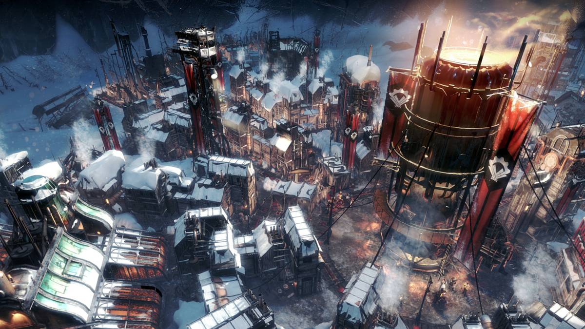 frostpunk city