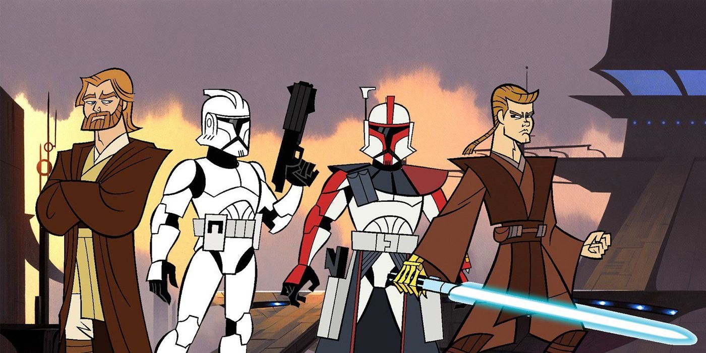 genndy-tartakovsky-clone-wars-star-wars-anakin-obi-wan-clones-clone-troopers