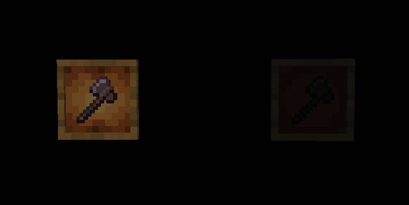 Difference with and without glow minecraft