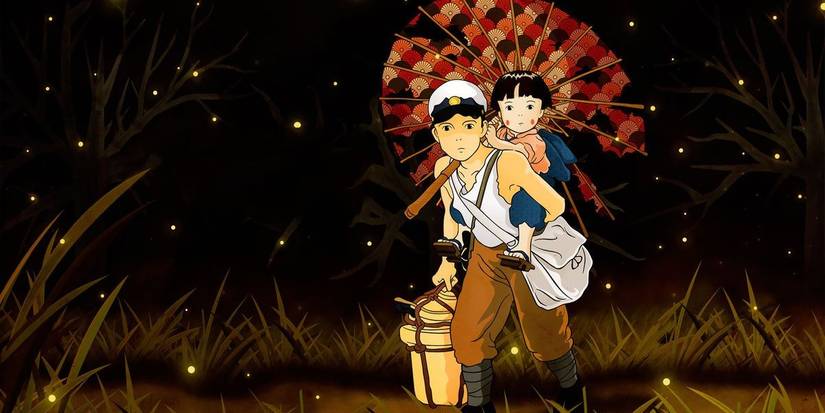 grave of the fireflies anime film studio ghibli wartime children