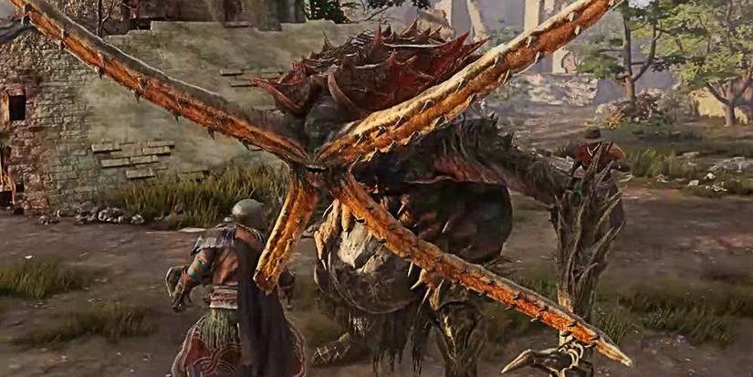 boss with huge tentacles on its face.