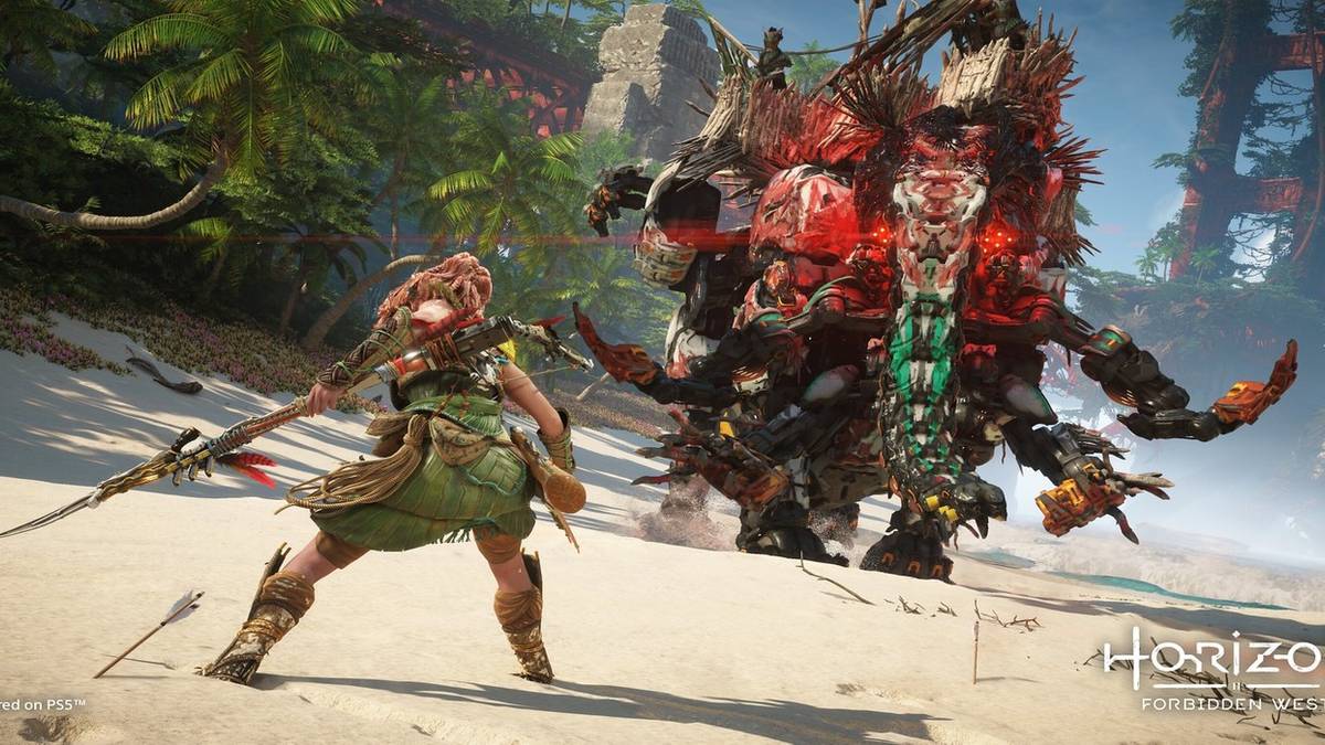 horizon forbidden west elephant