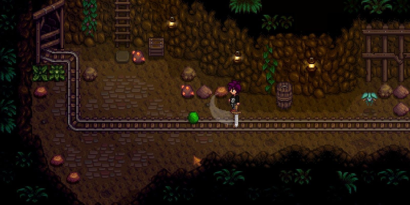 Fighting slim in mine.