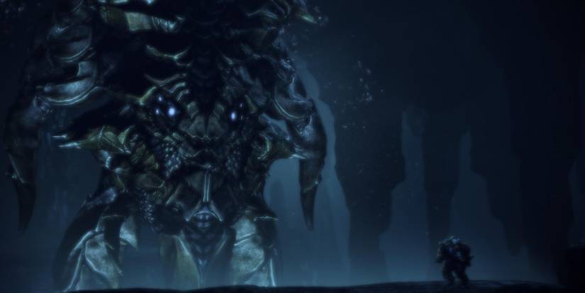 Shepard meets Leviathan in the DLC in Mass Effect 3