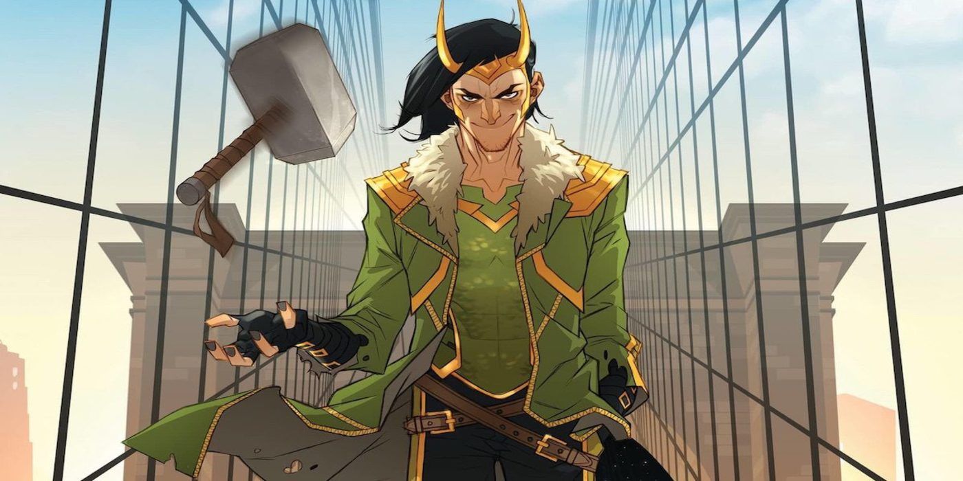Loki as he appears in the Marvel comics