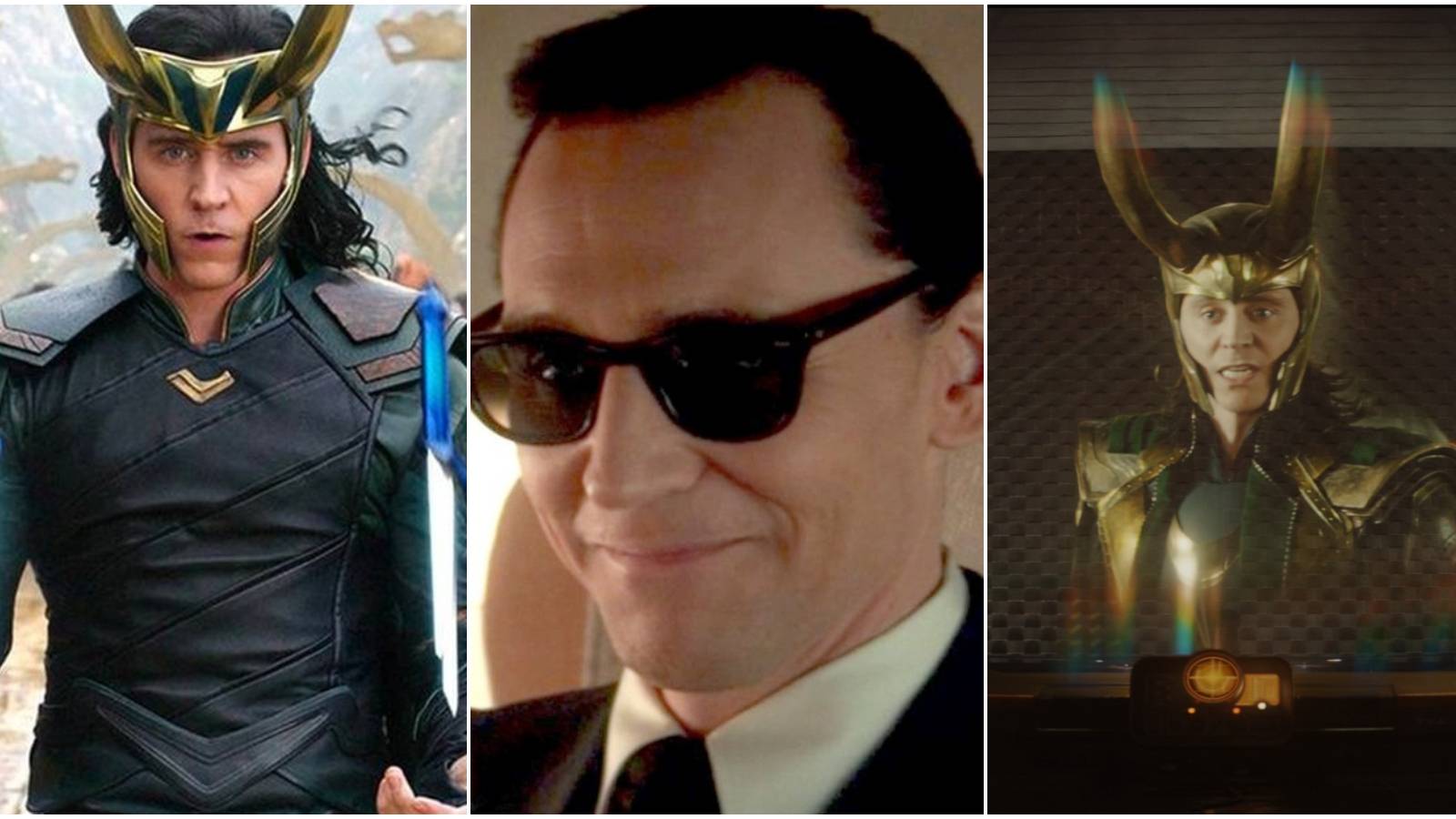 loki in various avengers movies