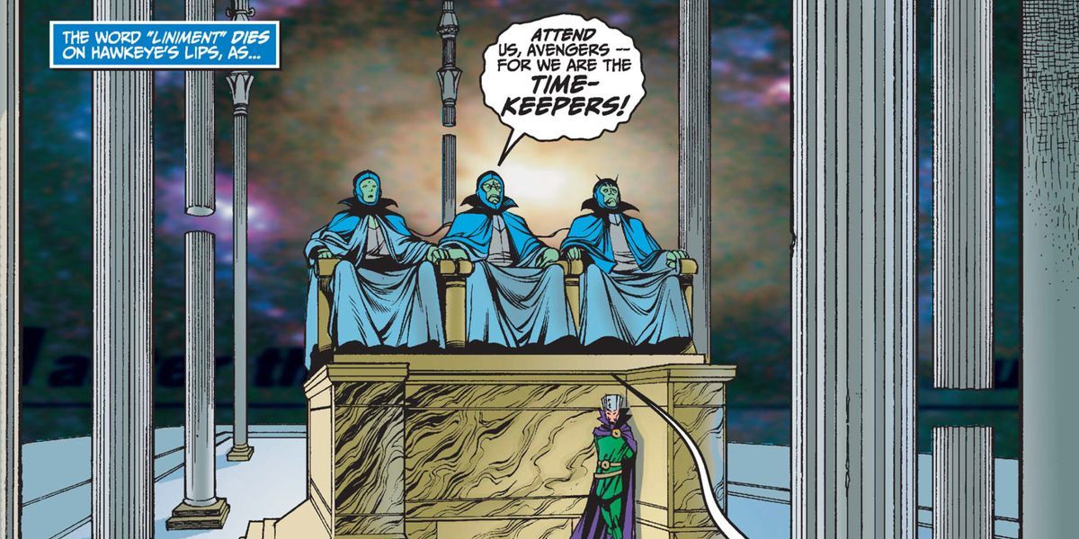 The Time-Keepers encounter The Avengers on multiple occasions