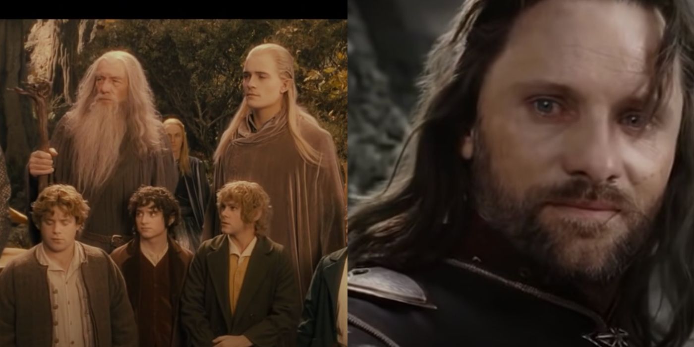 Lord of the Rings: the Fellowship of the Ring, Fellowship meets at the Council of Elrond, Aragorn goes into battle 