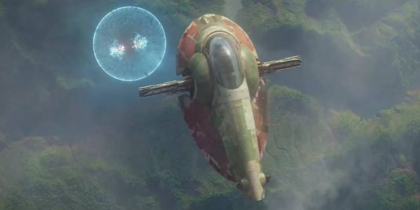 Mandalorian Star Wars Boba Fett Ship