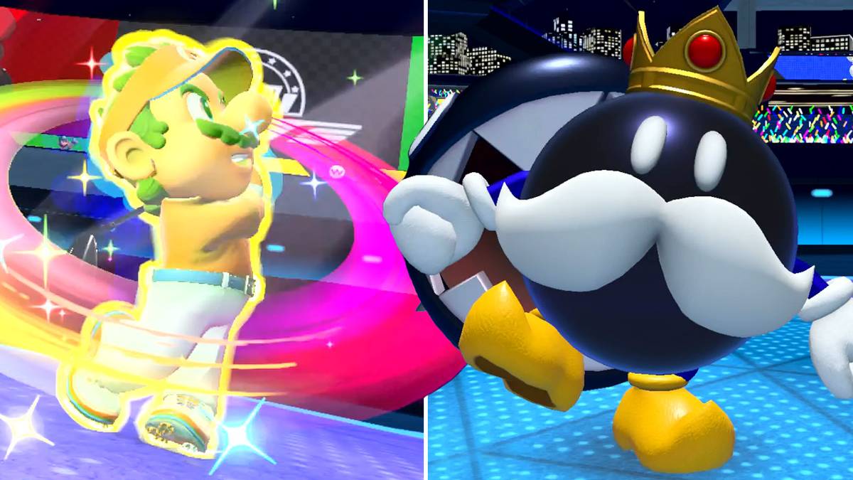 The Battle Golf mode of Mario Golf: Super Rush