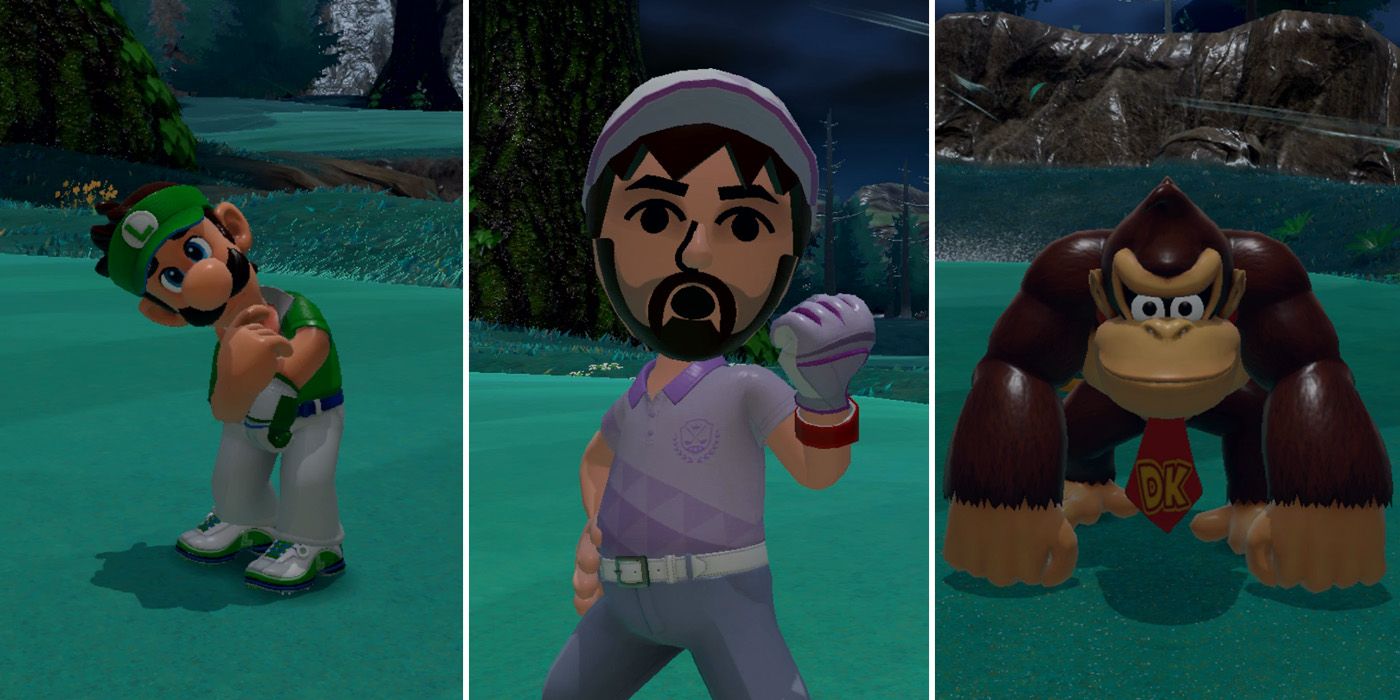 Beating Luigi and Donkey Kong in Mario Golf: Super Rush