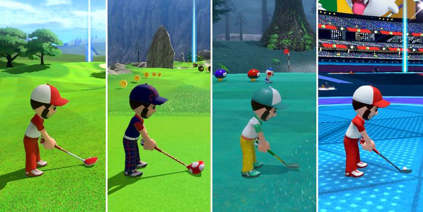 Game Types In Mario Golf: Super Rush