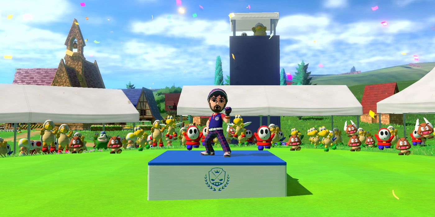 Gold Adventure Mode in Mario Golf: Super Rush