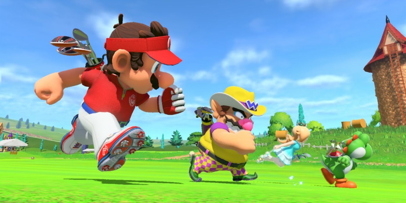 mario golf super rush character points