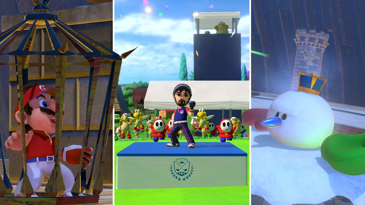 Golf Adventure mode in Mario Golf: Super Rush