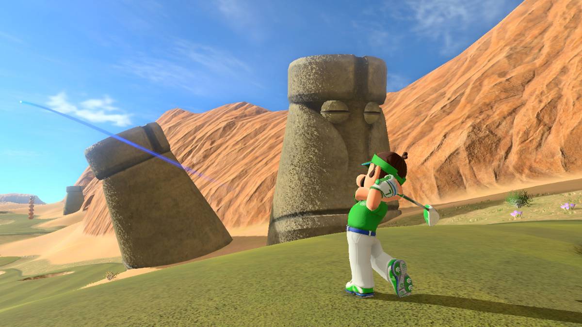 mario golf super rush topspin backspin