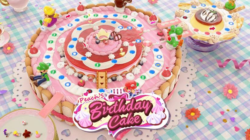 mario party superstars cake level