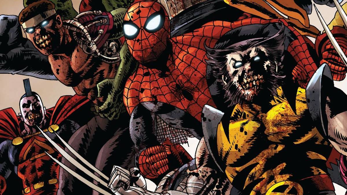 marvel zombies spider-man wolverine