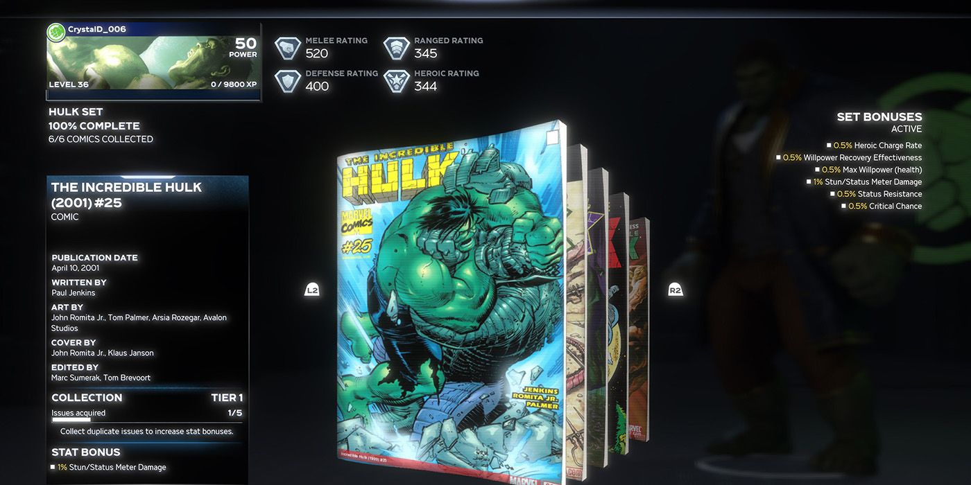 Hulk Comic Reward