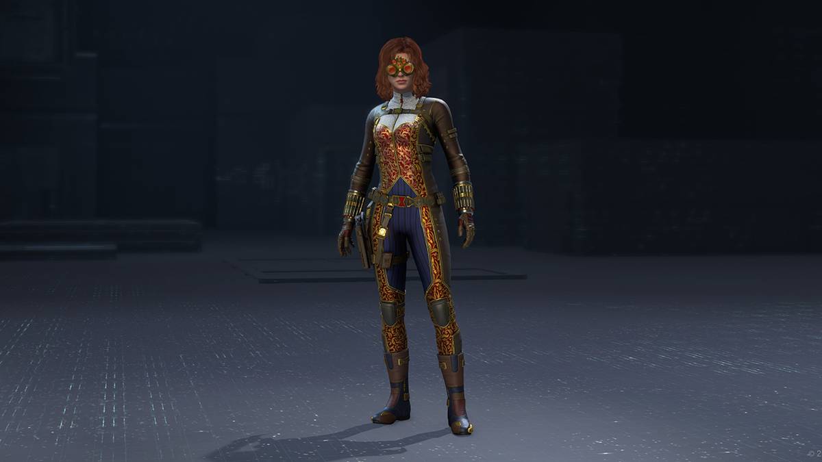 Steampunk Black Widow