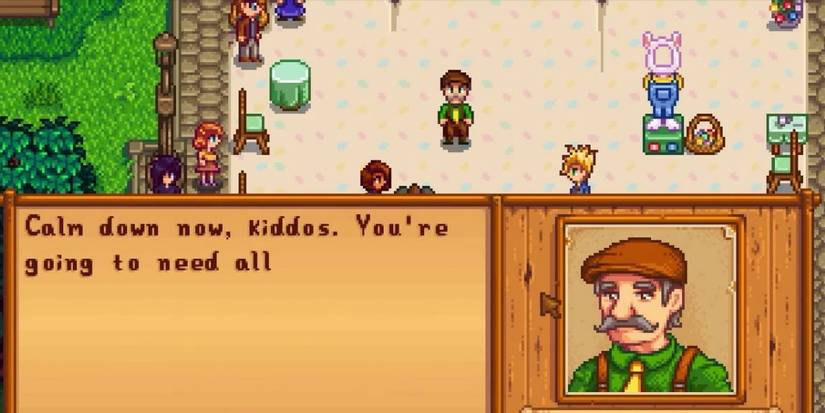 Mayor Lewis at Egg Festival.