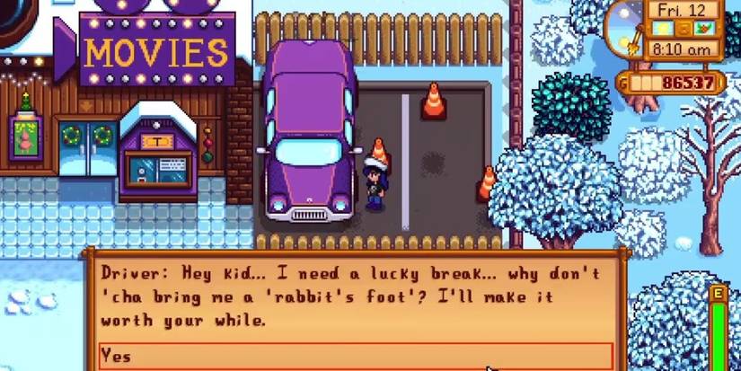 JojaMart converted to movie theater.