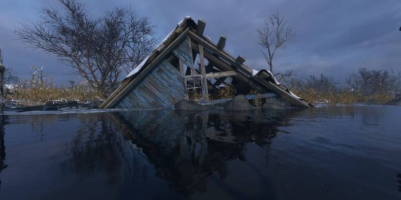 metro exodus water reflection