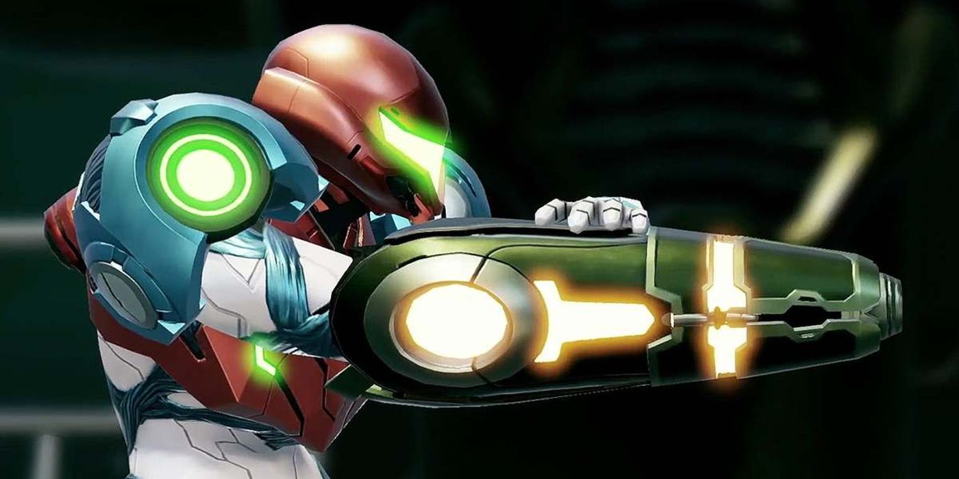 metroid dread samus blaster