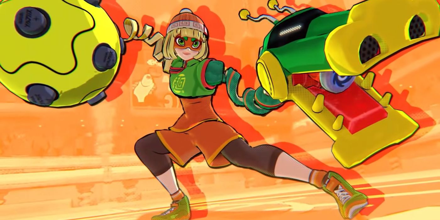 min-min from arms as seen in smash ultimate debut trailer