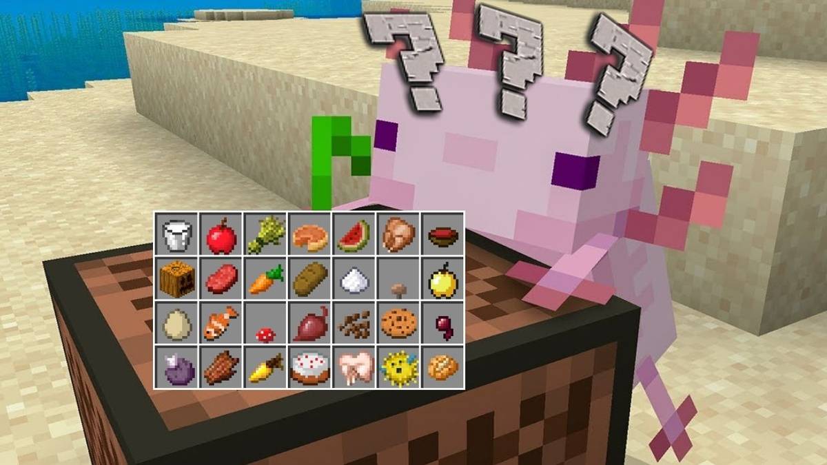 minecraft hungry axolotl