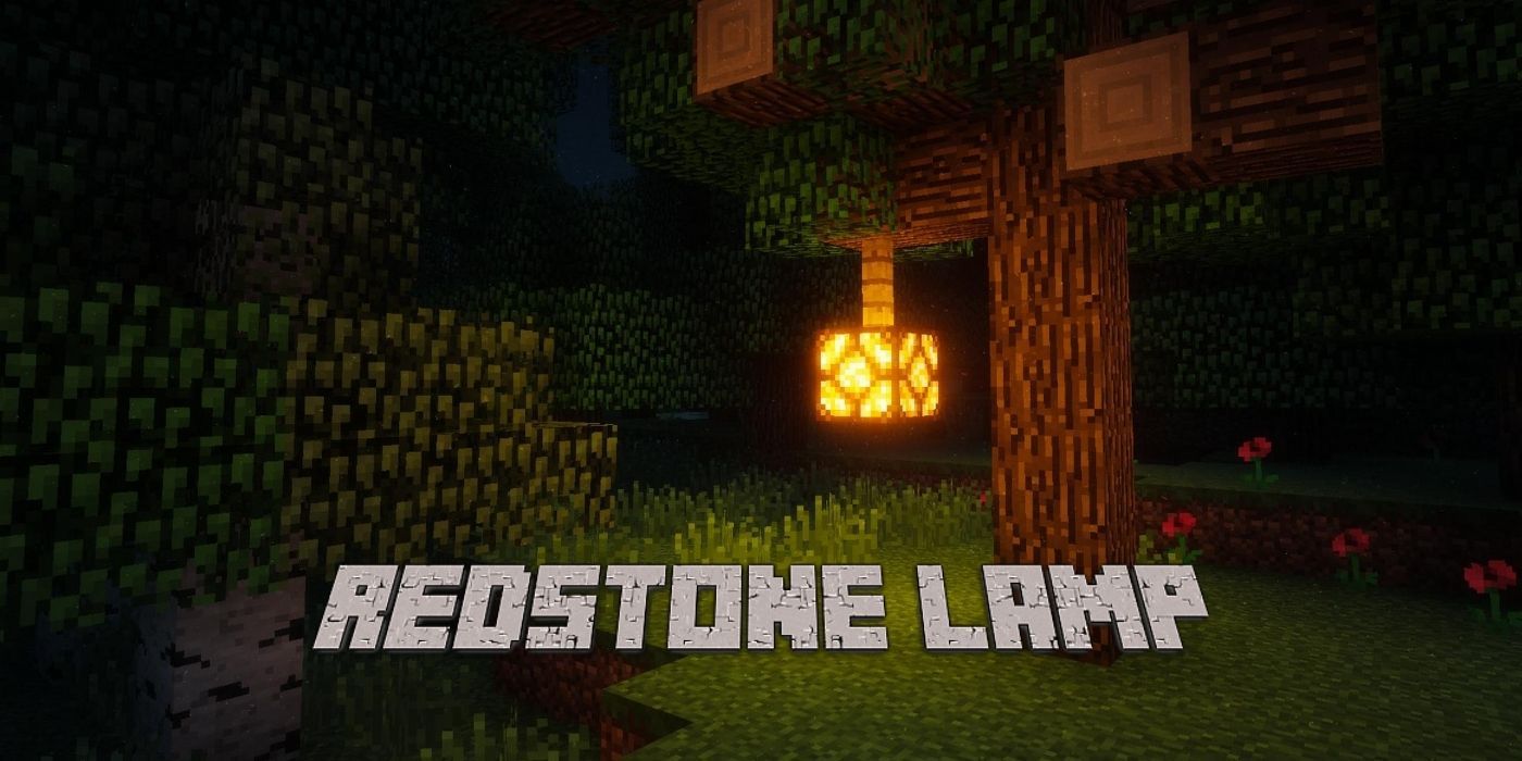 How to make Redstone Lamp in Minecraft
