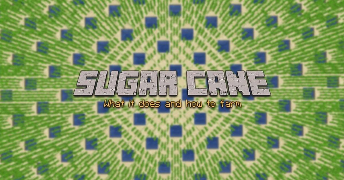 Minecraft: How to Farm Sugar Cane