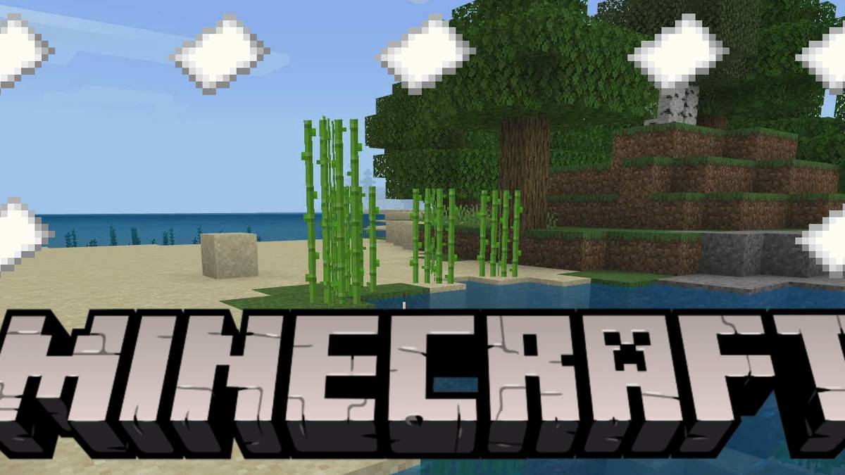 minecraft logo paper