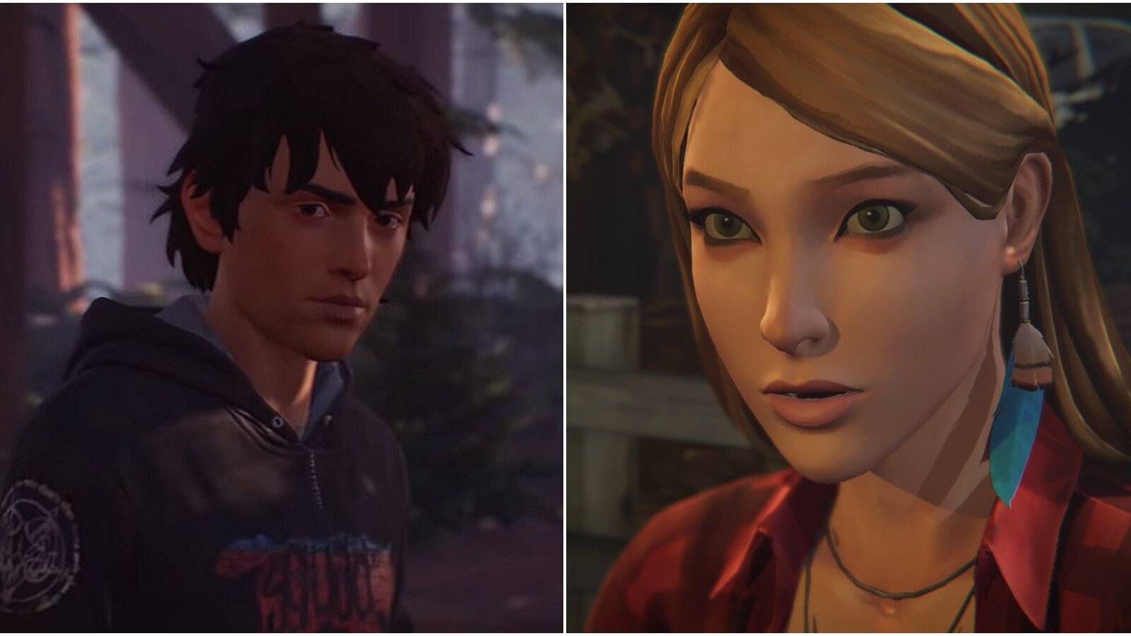Split image of Sean and Rachel.