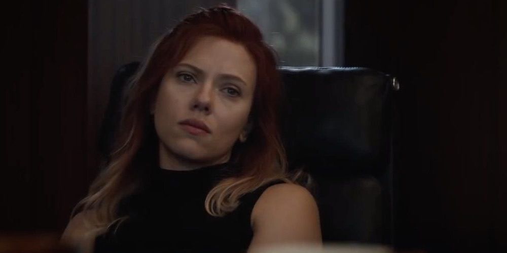 Black Widow Reflecting on Loss with Captain America in Endgame