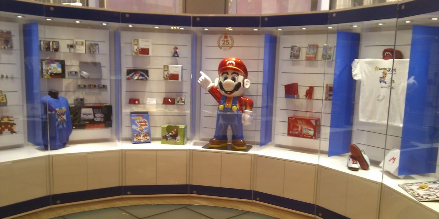 Nintendo Mario exhibit Osaka