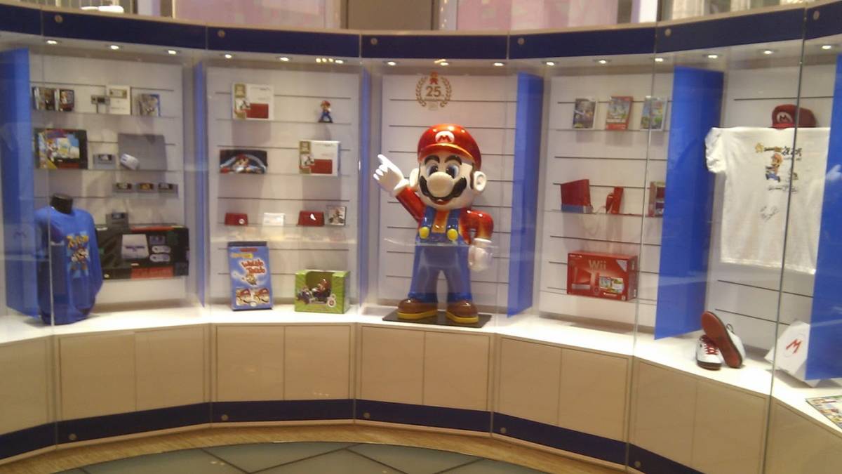 Nintendo Mario exhibit Osaka
