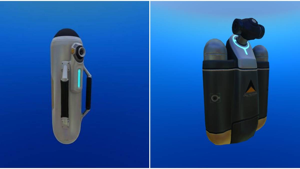 (Left) Standard 02 Tank (Right) Ultra High Capacity Tank