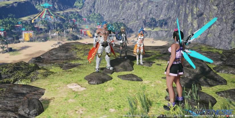 phantasy star online 2 aelio town