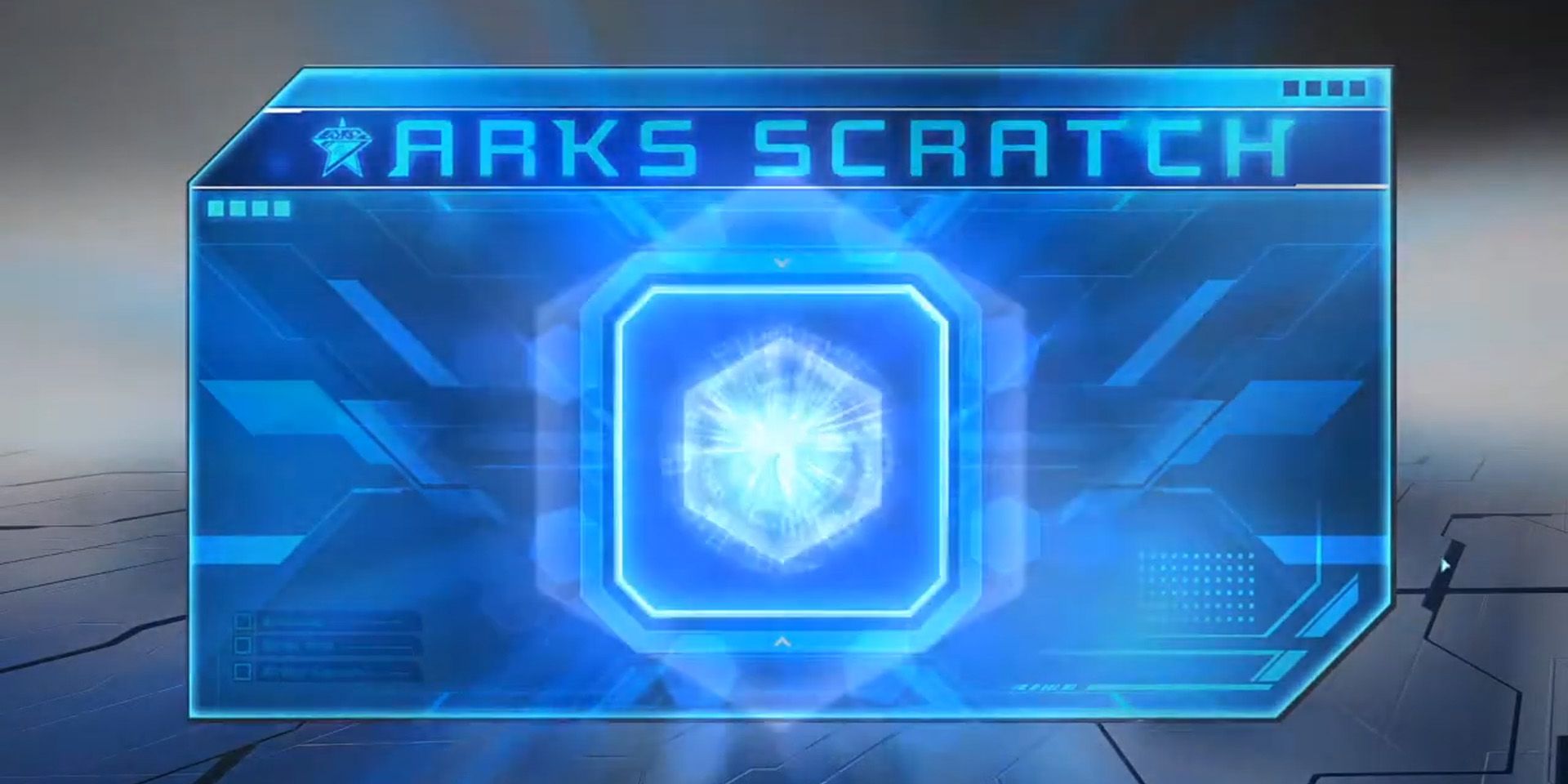 An ARK Sratch ticket in Phantasy Star Online New Genesis