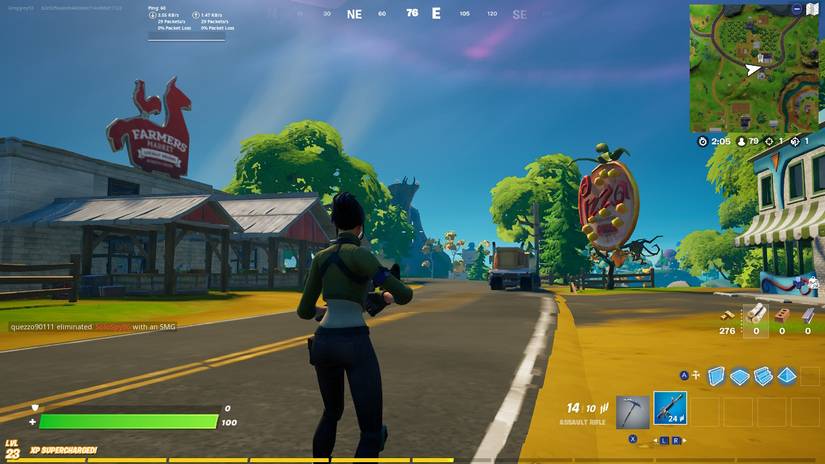 pizza pit fortnite farmer steel