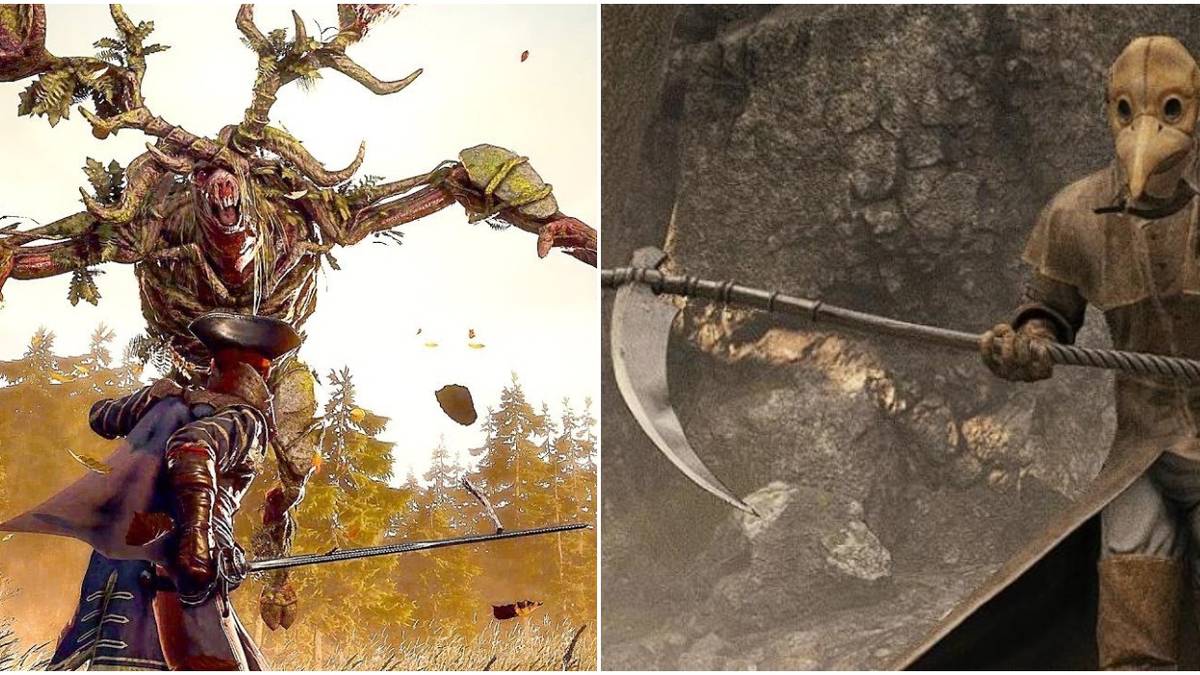 montage of Greedfall Weapons