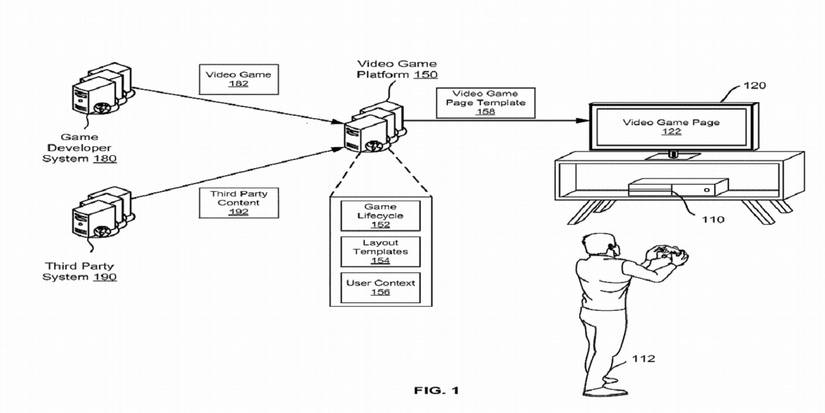 playstation-store-page-patent-diagram